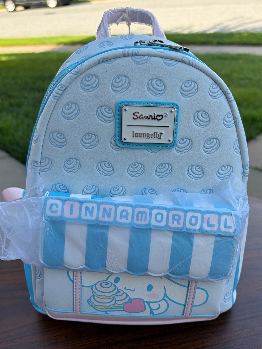 Loungefly Cinnamoroll Sweet Shop Mini Backpack EE Exclusive NWT